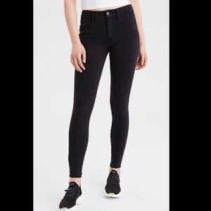 American Eagle Hi-Rise Black Jegging